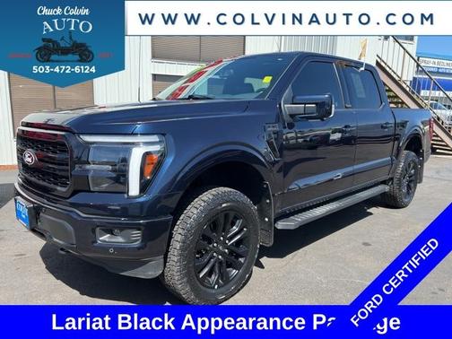 ANTIMATTER BLUE METALLIC 2025 Ford F-150 LARIAT