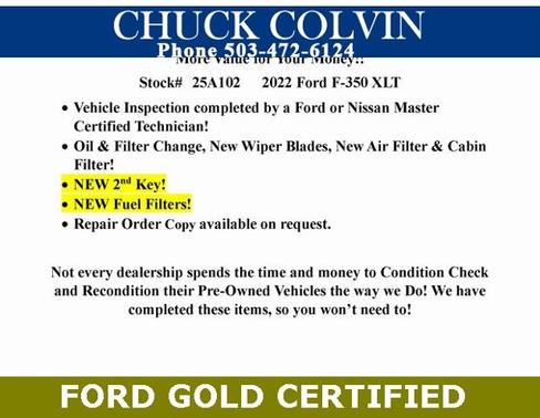 2022 Ford F-350 XLT