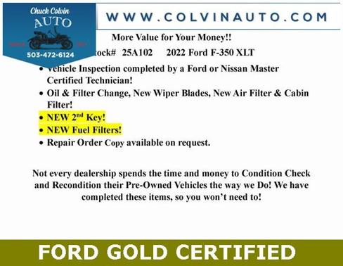 2022 Ford F-350 XLT
