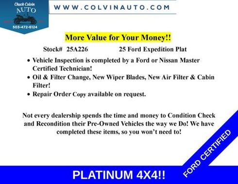 2025 Ford Expedition PLATINUM