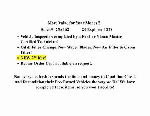 2024 Ford Explorer LIMITED