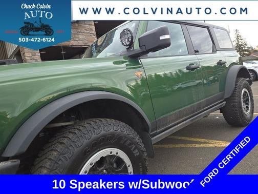 ERUPTION GREEN METALLIC 2024 Ford Bronco BADLANDS