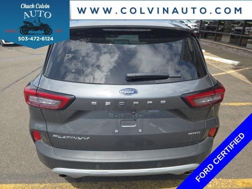 CARBONIZED GRAY METALLIC 2025 Ford Escape PLATINUM