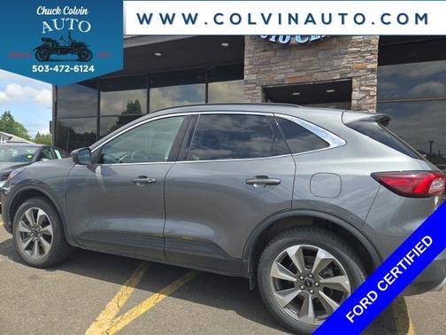 CARBONIZED GRAY METALLIC 2025 Ford Escape PLATINUM