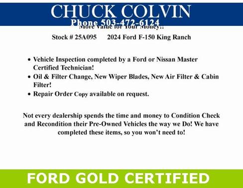 2024 Ford F-150 KING RANCH