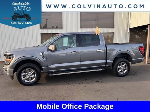 CARBONIZED GRAY METALLIC 2024 Ford F-150 XLT Truck