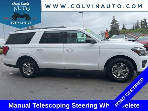 OXFORD WHITE 2024 Ford Expedition XL