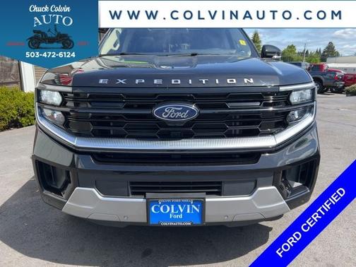 AGATE BLACK METALLIC 2025 Ford Expedition PLATINUM