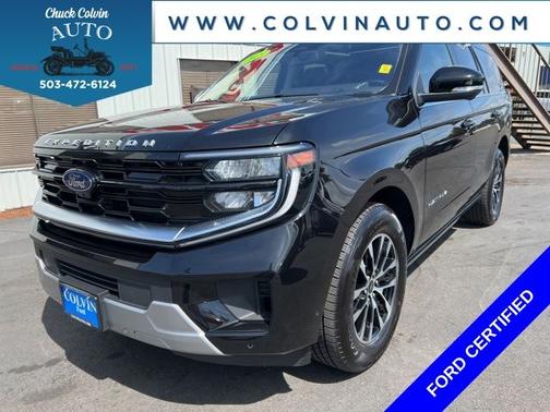 AGATE BLACK METALLIC 2025 Ford Expedition PLATINUM