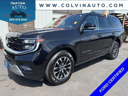 AGATE BLACK METALLIC 2025 Ford Expedition PLATINUM