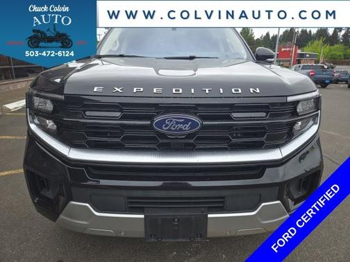 AGATE BLACK METALLIC 2025 Ford Expedition PLATINUM