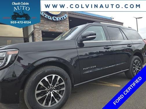 AGATE BLACK METALLIC 2025 Ford Expedition PLATINUM