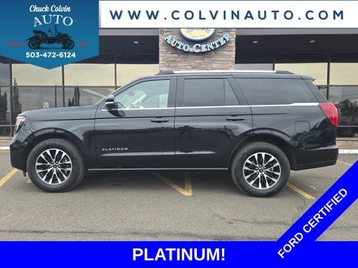 AGATE BLACK METALLIC 2025 Ford Expedition PLATINUM