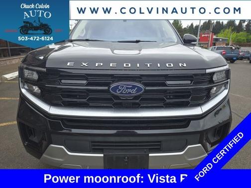 AGATE BLACK METALLIC 2025 Ford Expedition PLATINUM