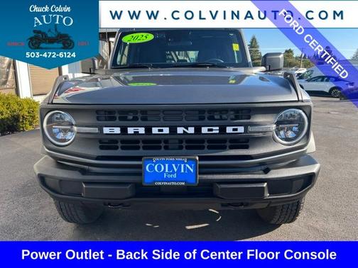 CARBONIZED GRAY METALLIC 2025 Ford Bronco BIG BEND