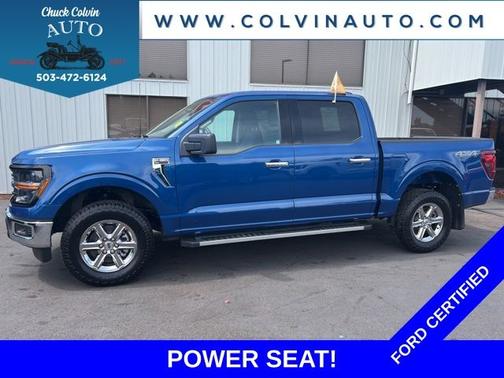 ATLAS BLUE METALLIC 2025 Ford F-150 XLT