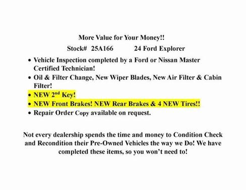 2024 Ford Explorer XLT
