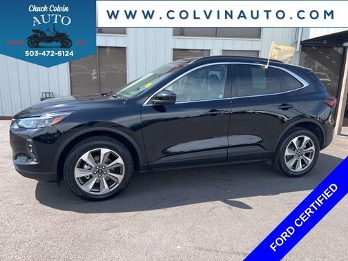 AGATE BLACK METALLIC 2025 Ford Escape PLATINUM