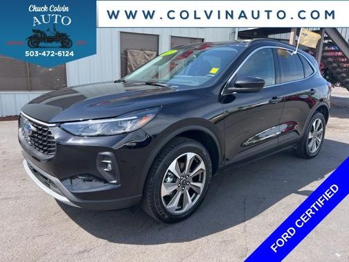 AGATE BLACK METALLIC 2025 Ford Escape PLATINUM