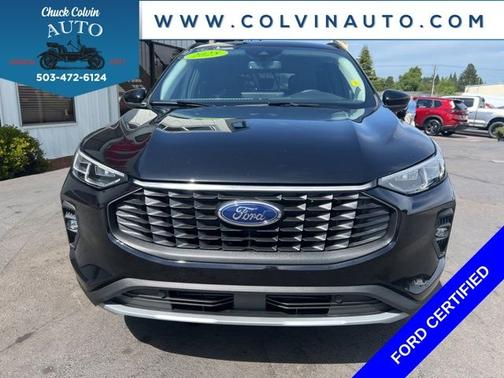 AGATE BLACK METALLIC 2025 Ford Escape PLATINUM