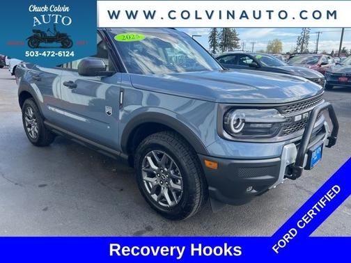 AZURE GRAY METALLIC TRI-COA 2025 Ford Bronco Sport BIG BEND