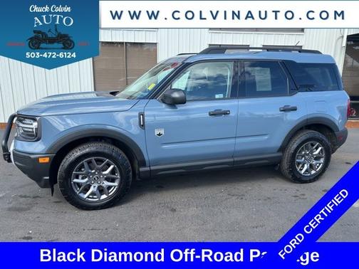 AZURE GRAY METALLIC TRI-COA 2025 Ford Bronco Sport BIG BEND