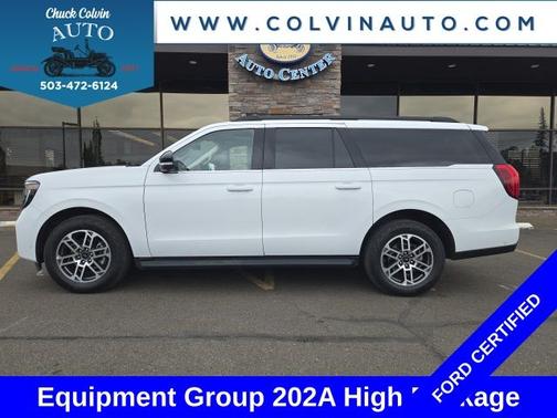 OXFORD WHITE 2025 Ford Expedition Max ACTIVE