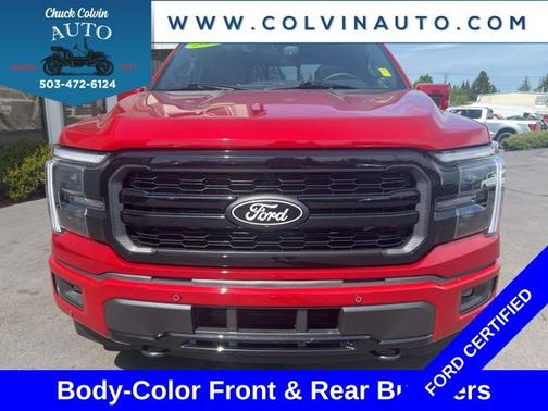RAPID RED MET TINTED CC 2025 Ford F-150 LARIAT