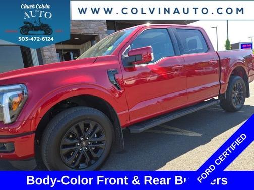 RAPID RED MET TINTED CC 2025 Ford F-150 LARIAT