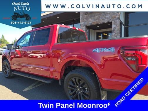 RAPID RED MET TINTED CC 2025 Ford F-150 LARIAT