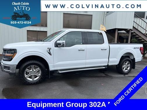 OXFORD WHITE 2024 Ford F-150 XLT