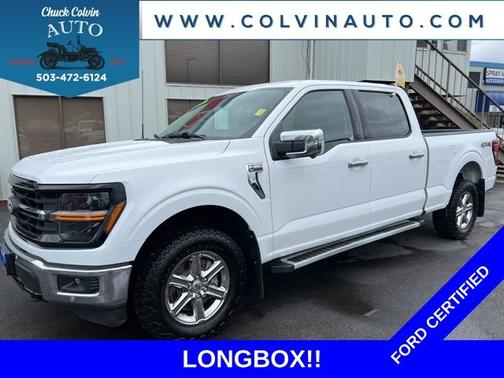 OXFORD WHITE 2024 Ford F-150 XLT