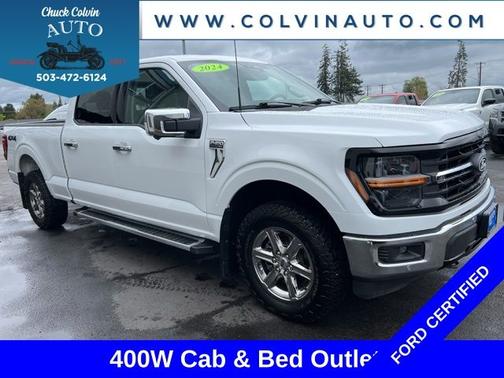 OXFORD WHITE 2024 Ford F-150 XLT