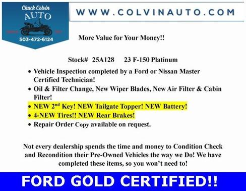 2023 Ford F-150 PLATINUM