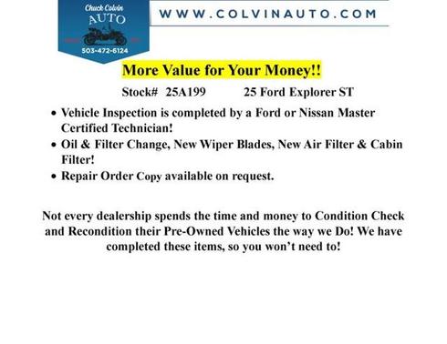 2025 Ford Explorer ST