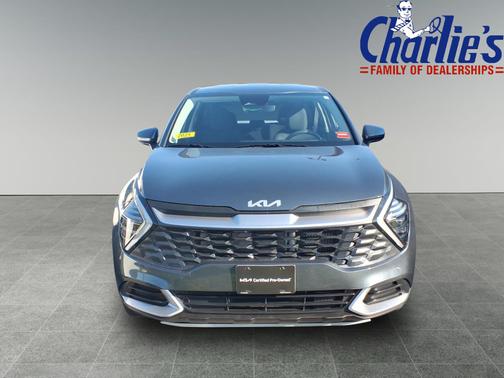 Gravity Gray 2025 Kia Sportage Hybrid LX