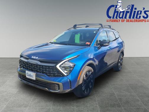 Sapphire Blue 2024 Kia Sportage X-LINE