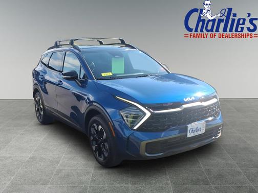 Sapphire Blue 2024 Kia Sportage X-LINE