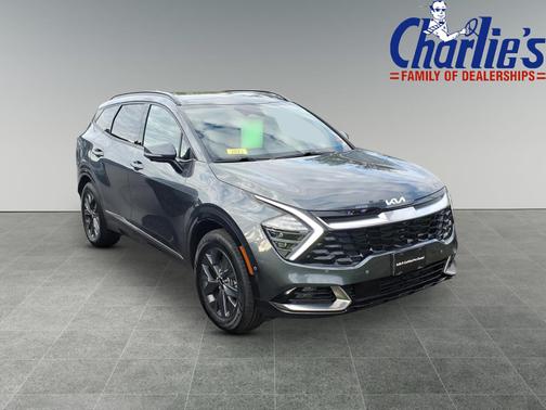 Gravity Gray 2023 Kia Sportage Hybrid SX PRESTIGE