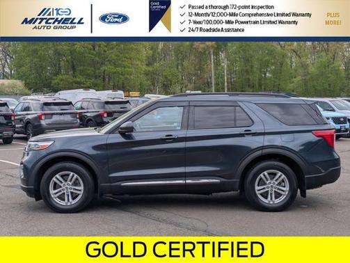 STONE BLUE METALLIC 2023 Ford Explorer XLT
