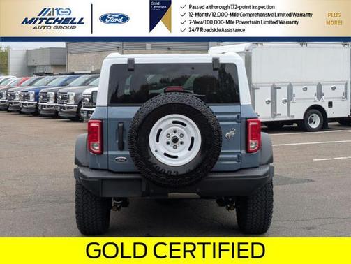 AZURE GRAY MET TRI-COAT 2025 Ford Bronco HERITAGE EDITION