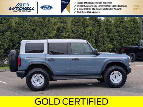 AZURE GRAY MET TRI-COAT 2025 Ford Bronco HERITAGE EDITION