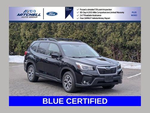 Crystal Black Silica 2021 Subaru Forester PREMIUM