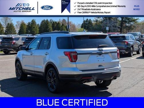 INGOT SILVER METALLIC 2018 Ford Explorer XLT