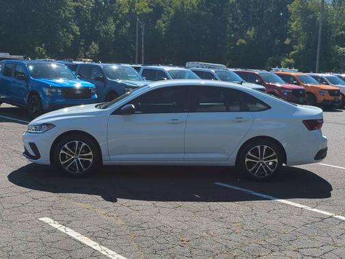 Pure White 2025 Volkswagen Jetta 1.5T SPORT