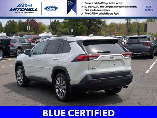 Blizzard Pearl 2021 Toyota RAV4 XLE PREMIUM