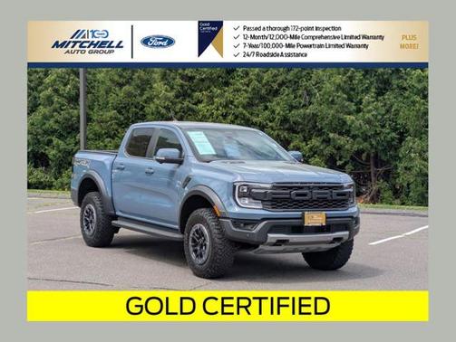 AZURE GRAY MET TRI-COAT 2024 Ford Ranger RAPTOR