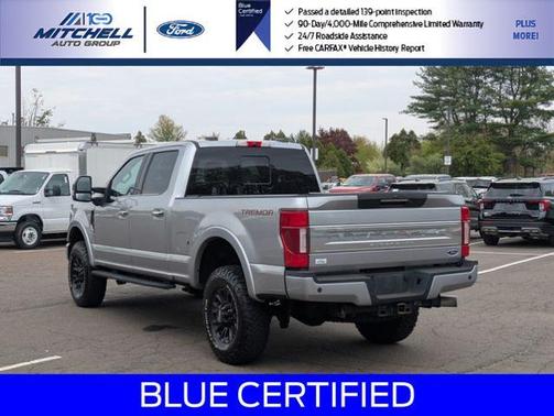 ICONIC SILVER 2021 Ford F-250 PLATINUM