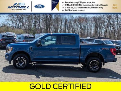 ATLAS BLUE METALLIC 2023 Ford F-150 XLT
