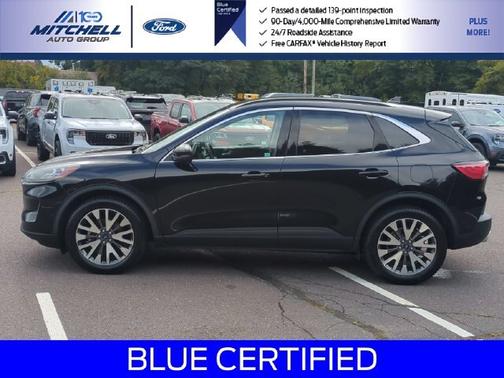 AGATE BLACK METALLIC 2020 Ford Escape TITANIUM